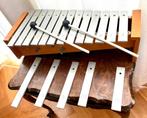 No brand - Vintage metal 18 tone Xylophone + 2 mallets -, Nieuw