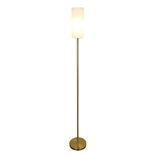 Moderne vloerlamp wit, Gaya, met schakelaar, Huis en Inrichting, Lampen | Vloerlampen, Nieuw, Glas, 150 tot 200 cm, Ophalen of Verzenden