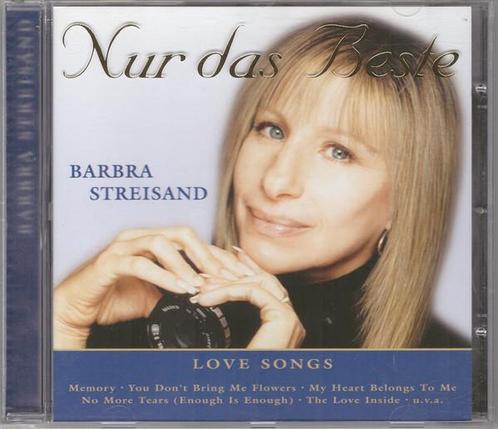 cd - Barbra Streisand - Nur Das Beste - Love Songs, Cd's en Dvd's, Cd's | Overige Cd's, Zo goed als nieuw, Verzenden
