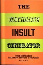 Ultimate Insult Generator 9781786270290 Mike Barfield, Verzenden, Gelezen, Mike Barfield