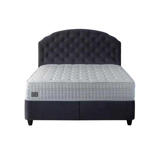 Opberg boxspring Ashley 180x200 antraciet, Huis en Inrichting, Slaapkamer | Boxsprings, Overige kleuren, Nieuw, Verzenden