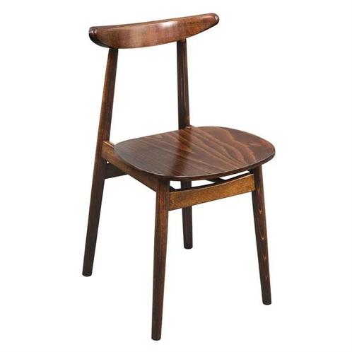 Fameg walnoot bijzetstoel| Hout | 43(b) x 48(d) x 79(h)cm..., Zakelijke goederen, Horeca | Keukenapparatuur, Verzenden