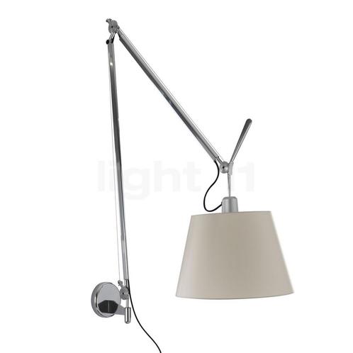 Artemide Tolomeo Mega Parete, frame aluminium/lampenkap perk, Huis en Inrichting, Lampen | Wandlampen, Nieuw, Verzenden