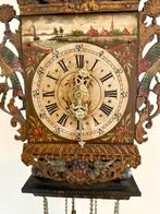 Slingerklok - Antiek - Eik - 1850-1900 - Friese Stoelklok, Antiek en Kunst, Antiek | Klokken