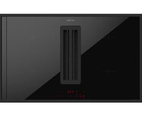 Opera Prima DPR78C10 kookplaat met afzuiging, Witgoed en Apparatuur, Kookplaten, Inbouw, 4 kookzones, Zo goed als nieuw, Inductie