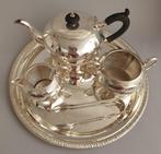 Victorian - Theeservies (5) - Verzilverd, Antiek en Kunst