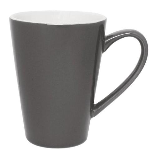 Olympia Café latte bekers grijs 34cl (12 stuks), Huis en Inrichting, Keuken | Bestek, Verzenden