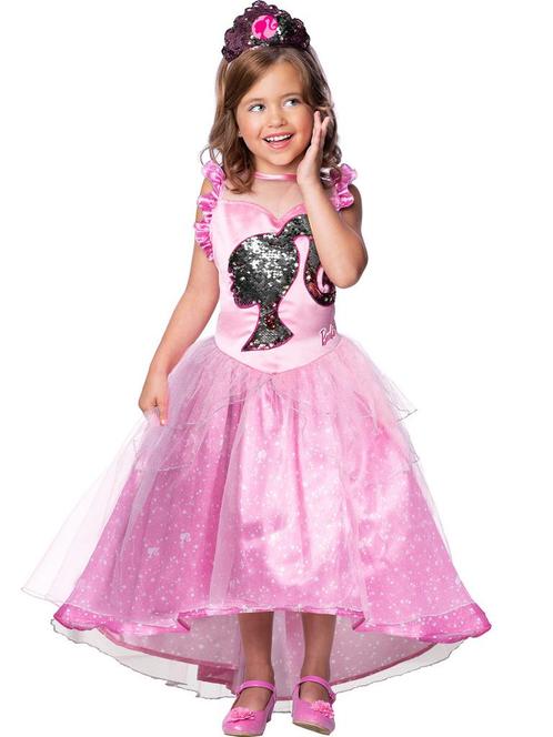 Barbie Prinsessenjurkje Kind, Kinderen en Baby's, Carnavalskleding en Verkleedspullen, Nieuw, Verzenden