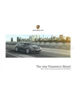 2014 PORSCHE PANAMERA DIESEL HARDCOVER BROCHURE ENGELS, Boeken, Nieuw, Porsche, Author
