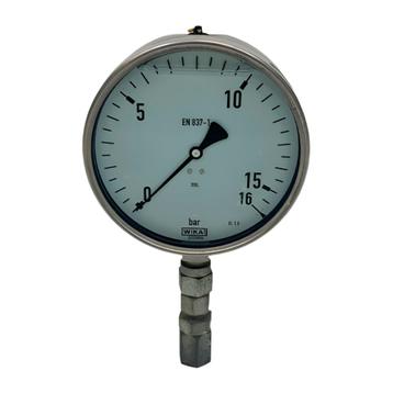 Wika Manometer / drukmeter RVS beschikbaar voor biedingen