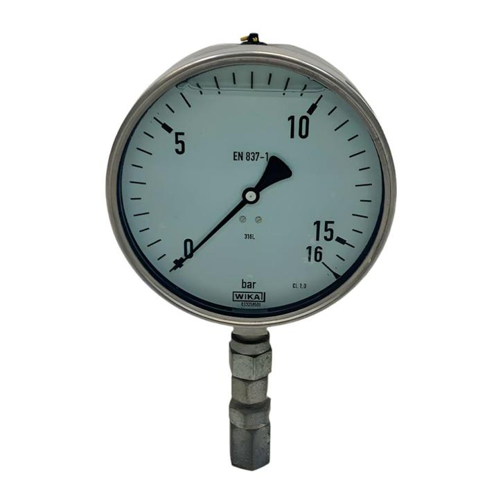 Wika Manometer / drukmeter RVS, Watersport en Boten, Bootonderdelen, Nieuw, Verzenden