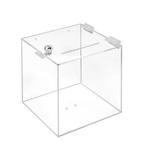 20cm Transparante Donatiebox / Ideeënbus met Slot