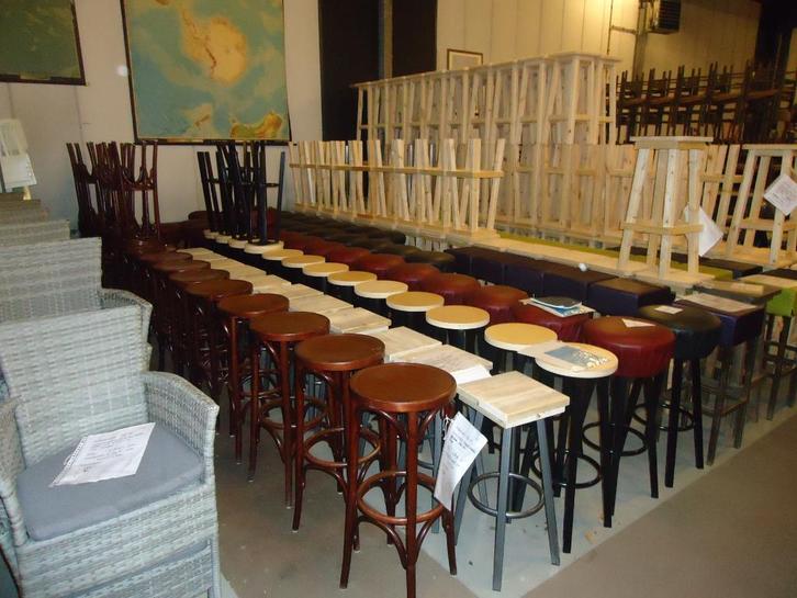 barkrukken cafe stoelen cafe tafels mancave horeca meubilair, Huis en Inrichting, Barren, Gebruikt, Ophalen of Verzenden
