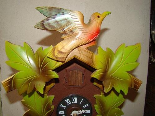 Zwarte Woud Clockman klok - Hubert Herr Tribert - Hout -, Antiek en Kunst, Curiosa en Brocante