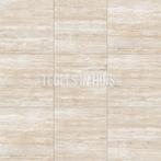 Vloertegel / wandtegel travertin natural mat 120x120, Doe-het-zelf en Verbouw, Keramiek, Nieuw, Ophalen of Verzenden, 10 m² of meer