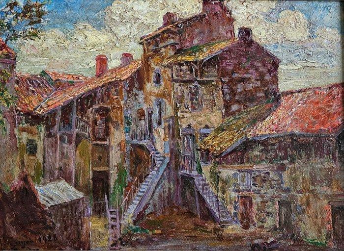 Augustus Le Tendre (Franse School XIX-XX) - Schitterend, Antiek en Kunst, Kunst | Schilderijen | Klassiek