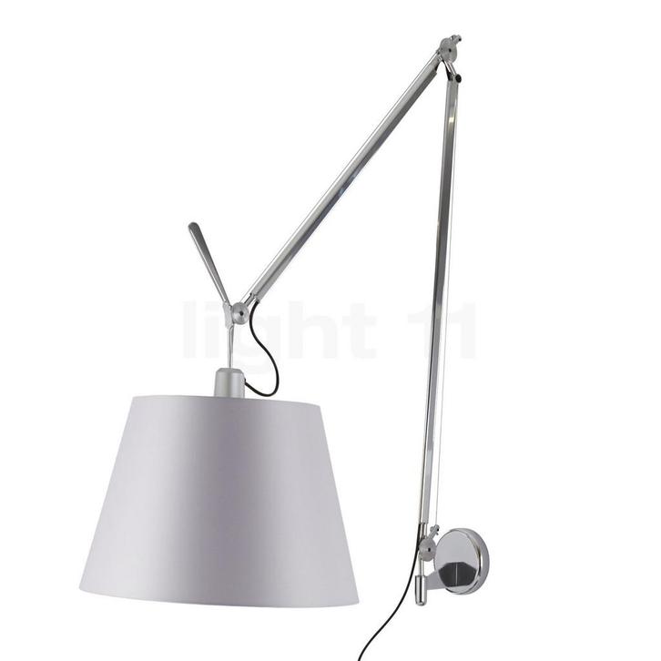 Artemide Tolomeo Mega Parete LED, frame aluminium/lampenkap, Huis en Inrichting, Lampen | Wandlampen, Nieuw, Verzenden
