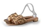 Bibi Lou Slippers in maat 40 Goud | 10% extra korting, Kleding | Dames, Schoenen, Slippers, Overige kleuren, Verzenden, Bibi Lou