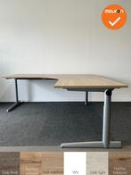 Ahrend 500 hoekbureau -200x200 - Bladkleur naar keuze - Zilv, Werkplek, Ophalen of Verzenden, Gebruikt, Bureau