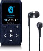 MP3 Speler met Bluetooth - Inc. 8GB SD - Blauw - Lenco - XEM, Verzenden, Zo goed als nieuw