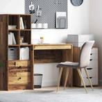vidaXL Bureau Oud Hout 80 x 40 x 76 cm, Huis en Inrichting, Bureaus, Verzenden, Nieuw