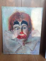 Rompuy (XX) - Clown met verdriet, Antiek en Kunst, Kunst | Schilderijen | Klassiek