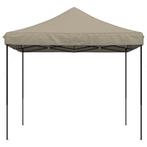 Partytent inklapbaar pop-up 292x292x315 cm taupe, Verzenden, Nieuw, 2 meter of meer, Partytent