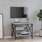 vidaXL Tv-meubel 60x40x50 cm bewerkt hout grijs sonoma, Huis en Inrichting, Tafels | Bijzettafels, Verzenden, Nieuw