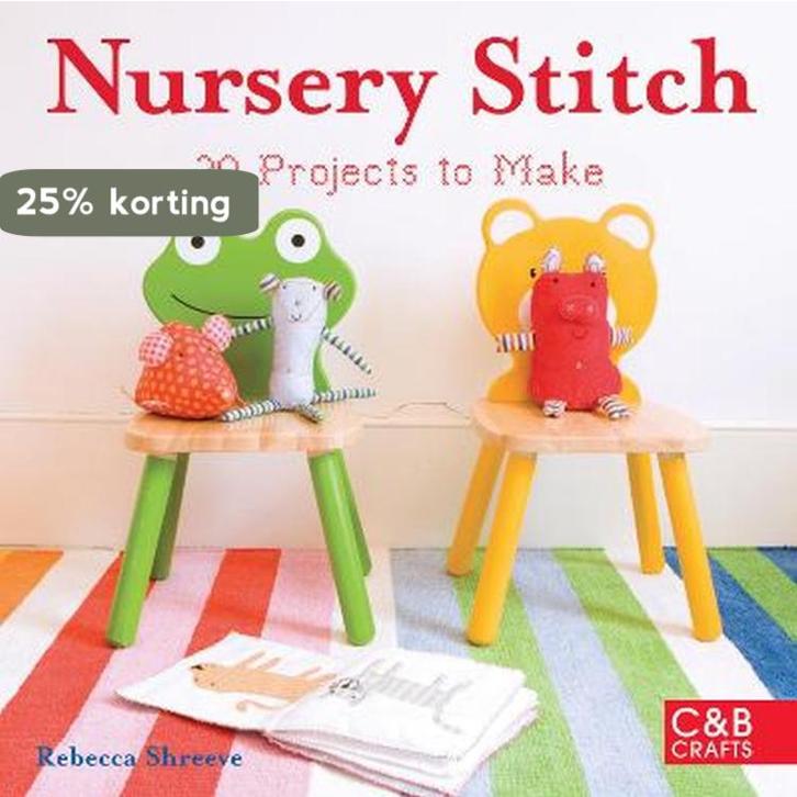 Nursery Stitch 9781843405221 Rebecca Shreeve, Boeken, Taal | Engels, Zo goed als nieuw, Verzenden