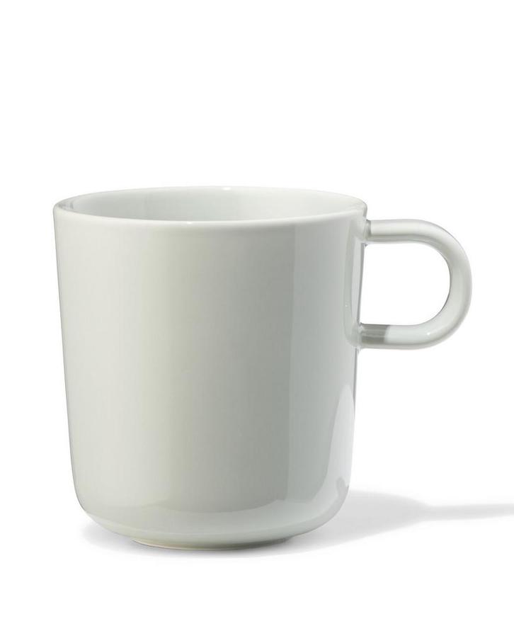 HEMA Cappuccinomok 350ml KNAP new bone blauw, Huis en Inrichting, Keuken | Servies, Nieuw, Verzenden