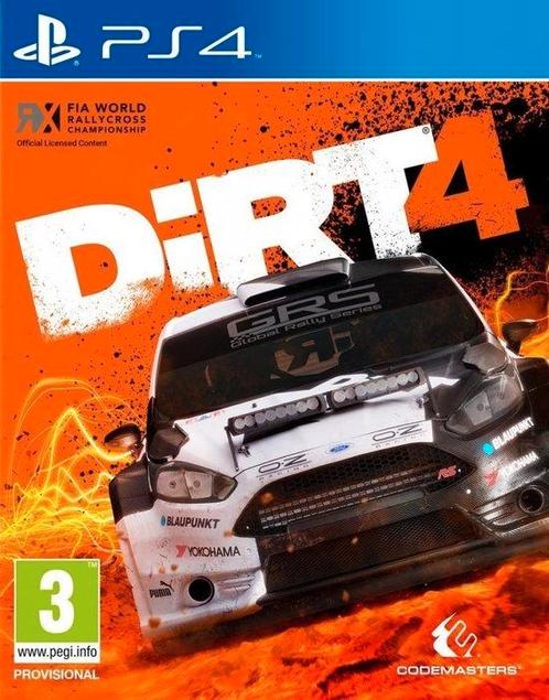 Dirt 4 steelbook edition - PS4, Spelcomputers en Games, Games | Sony PlayStation 4, Zo goed als nieuw, Ophalen of Verzenden