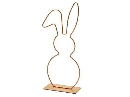 Actie metalen frame haas haasje hangend oor op voet 40 cm, Hobby en Vrije tijd, Knutselen, Nieuw, Ophalen of Verzenden