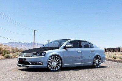 Voorspoiler VW Passat B7 Glans Zwart, Auto-onderdelen, Carrosserie en Plaatwerk, Ophalen of Verzenden
