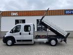 Fiat Ducato 35H 2.3 MultiJet 150pk Maxi L3H1 DC 6 persoons P, Auto's, Gebruikt, Euro 6, Overige kleuren, Onderhoudsboekje