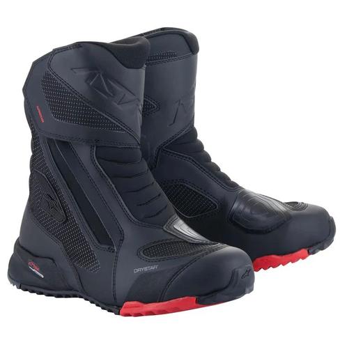 Alpinestars Rt-7 Drystar Schoenen Zwart Rood, Motoren, Kleding | Motorkleding, Heren, Nieuw met kaartje, Laarzen, Verzenden