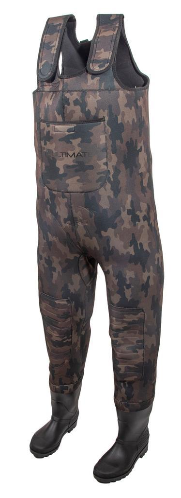 Ultimate Camo Neoprene Chest Waadpak V2 43, Watersport en Boten, Hengelsport | Algemeen, Overige typen, Nieuw, Verzenden