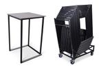 Supercombi - 10x statafel Times Square naar keuze + trolley, Tuin en Terras, Ophalen of Verzenden, Nieuw, Vierkant, Kunststof