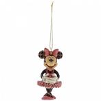 Minnie Mouse Notenkraker Ornament 9 cm, Verzamelen, Disney, Ophalen of Verzenden, Nieuw