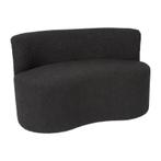 Teddy loveseat - zwart - 71x120x71 cm, Huis en Inrichting, Banken | Bankstellen, Verzenden, Nieuw