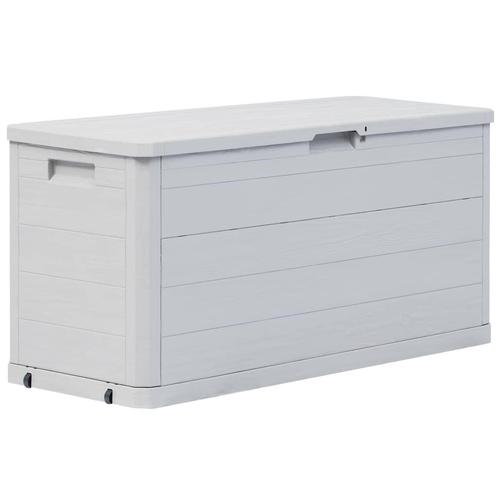 vidaXL Tuinbox 280 L lichtgrijs, Tuin en Terras, Overige Tuin en Terras, Nieuw, Verzenden