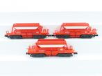 Minitrix N - 4486-10 - Modeltrein goederenwagon (3) - 3x, Hobby en Vrije tijd, Modeltreinen | N-Spoor, Nieuw