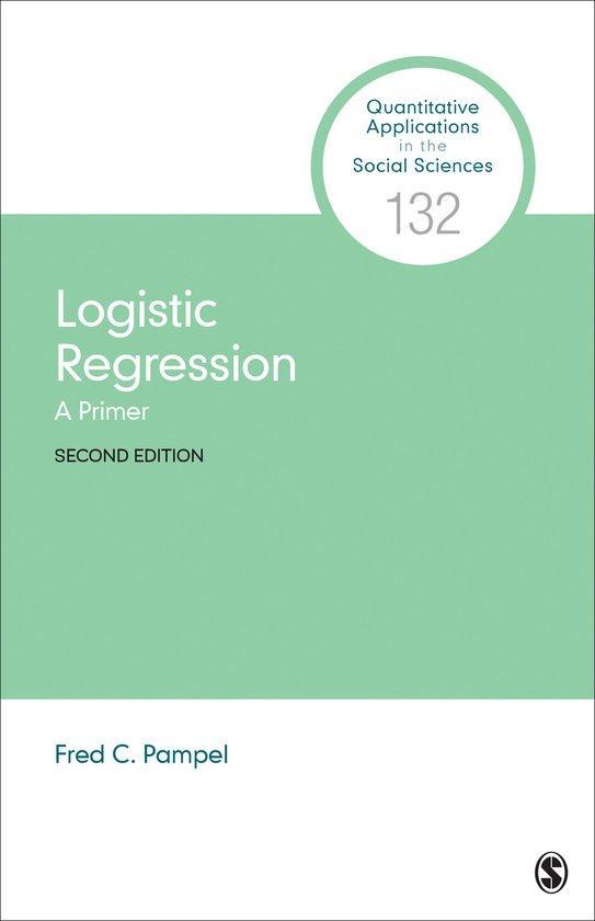 9781071816202 Logistic Regression Pampel, Fred C., Boeken, Studieboeken en Cursussen, Nieuw, Verzenden