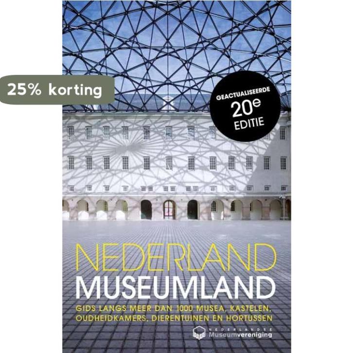 Nederland museumland 9789021553108, Boeken, Kunst en Cultuur | Beeldend, Gelezen, Verzenden