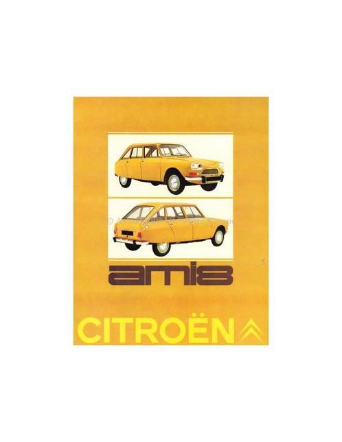 1969 CITROËN AMI 8 BROCHURE NEDERLANDS, Boeken, Auto's | Folders en Tijdschriften