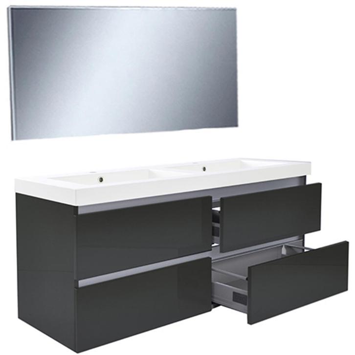 Wiesbaden Vision Meubelset Inclusief Spiegel - 120cm -, Huis en Inrichting, Badkamer | Badkamermeubels, Nieuw, Ophalen of Verzenden