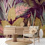 Profhome 382751-GU Fotobehang jungle mat purper groen 3,71, Verzenden