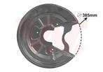 REMSCHIJF BESCHERMER VOOR AUDI A3 8P 2003-2008 1K0615611P, Ophalen of Verzenden, Nieuw