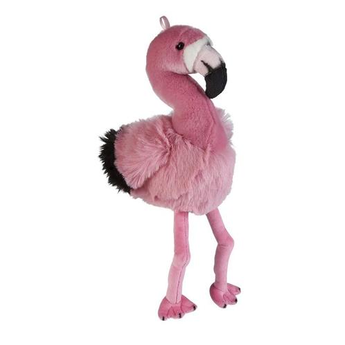 Pluche flamingo knuffel 41 cm - Knuffel flamingo, Kinderen en Baby's, Speelgoed | Knuffels en Pluche, Ophalen of Verzenden