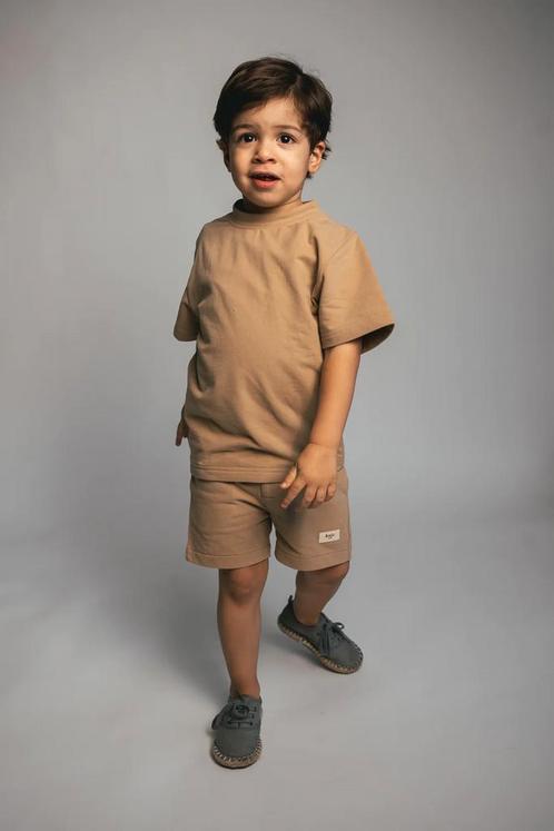 Manu short taupe  Baje Maat 134, Kinderen en Baby's, Kinderkleding | Maat 134, Jongen, Nieuw, Broek, Ophalen of Verzenden