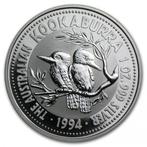 Kookaburra 1 oz 1994 (174.561 oplage), Verzenden, Losse munt, Zilver